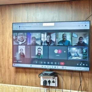 Online Meeting with University Official. 