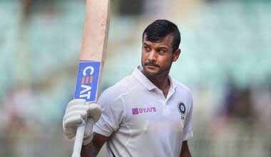 Photo of मयंक अग्रवाल ने नौ रन बनाकर तोड़ा सुनील गावस्कर का रिकाॅर्ड
