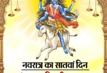 Photo of नवरात्र का सातवां दिन: मां कालरात्रि की आराधना,ॐ जयंती मंगला काली भद्रकाली कपालिनी,दुर्गा क्षमा शिवा धात्री स्वाहा स्वधा नमोऽस्तु‍ते।