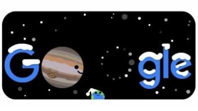 Photo of अद्भुत खगोलीय घटना पर गूगल ने बनाया खास डूडल, 800 साल बाद काफी करीब होंगे गुरु और शनि