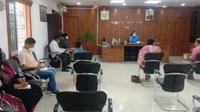 Photo of उपायुक्त गुमला की अध्यक्षता में गुमला जिलांतर्गत कोविड-19 के संक्रमण के फैलाव को नियंत्रित करने हेतु बैठक संपन्न!