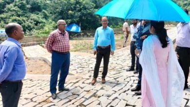 Photo of पलानी झरना को पर्यटन के क्षेत्र में विकसित करने के तहत हो रहे कार्यो का लिया जायजा