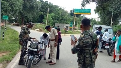 Photo of पुसो थाना द्वारा लालपुर चौक में एंटी क्राइम के जांच की गई