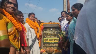 Photo of विधायक अंबा प्रसाद ने जमीरा फैक्ट्री से पहरा तक पथ निर्माण एवं किचिनिया डैम पर पुलिया निर्माण का किया शिलान्यास