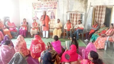 Photo of महिला मोर्चा मलांजखण्ड तथा भाजपा मंडल गढ़ी द्वारा आयोजित  स्व.पं.अटलबिहारी बाजपेयी जयंती पर उन्हें श्रद्धांजली अर्पित कर मनाई गयी