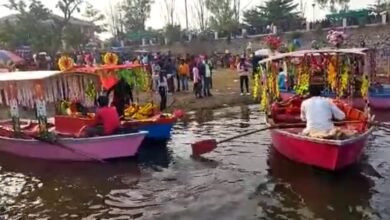 Photo of नववर्ष के आगमन पर सैलानियों से गुलजार रहा पतरातू डैम एवं घाटी