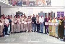 Photo of NHRCCB ने 40 से अधिक महिलाओं को प्रशंसा पत्र देकर सम्मानित किया